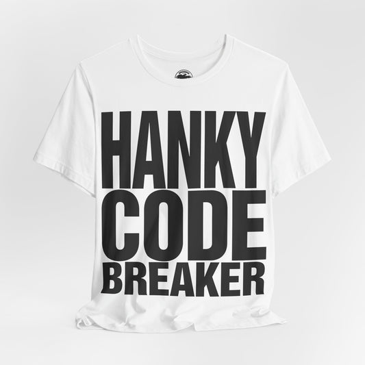 Hanky Code Breaker (Katharine Hamnett Style Oversized Graphic)