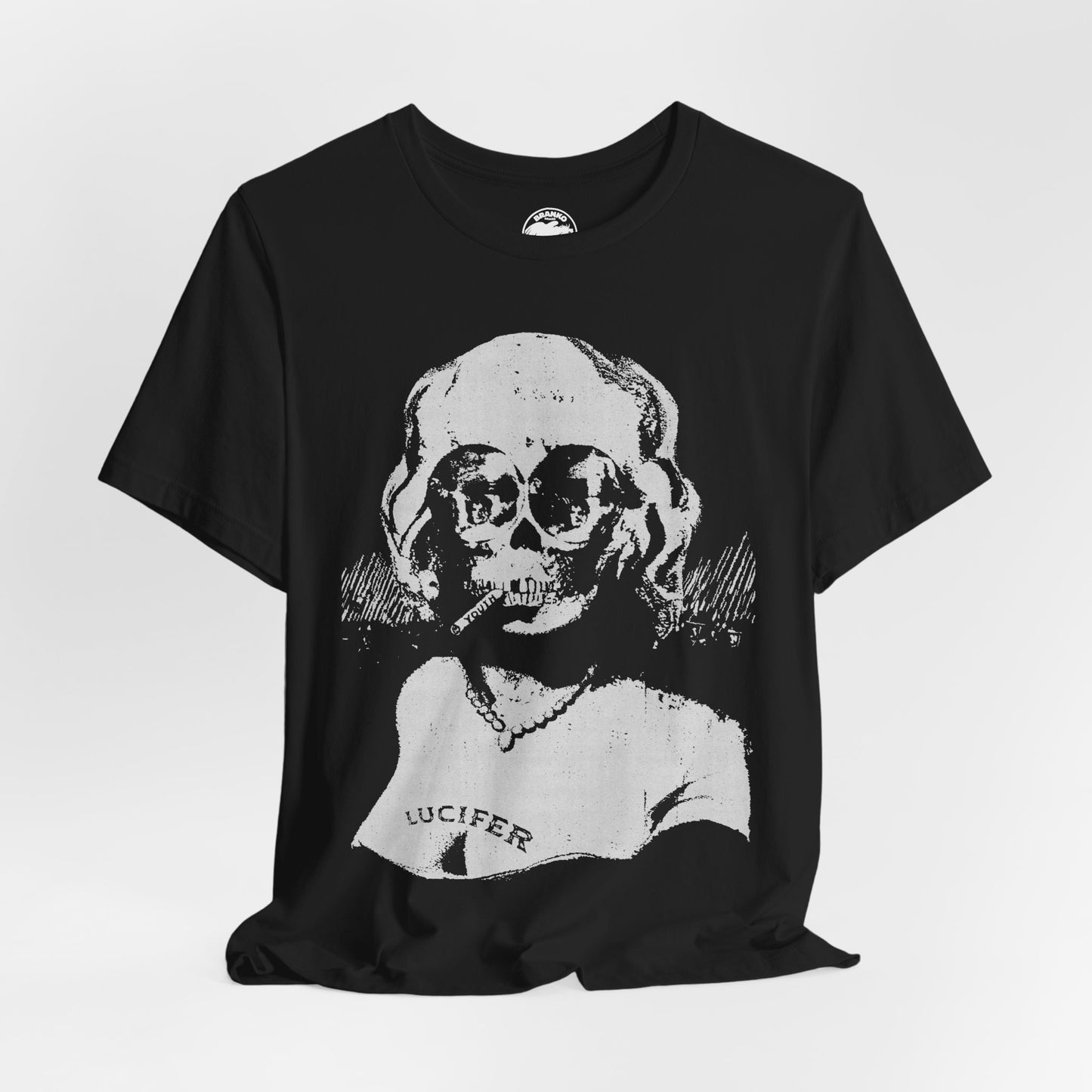 Lady Lucifer (Kenneth Anger Inspired Skull Graphic/Youth Cigarette/Scorpio Rising)