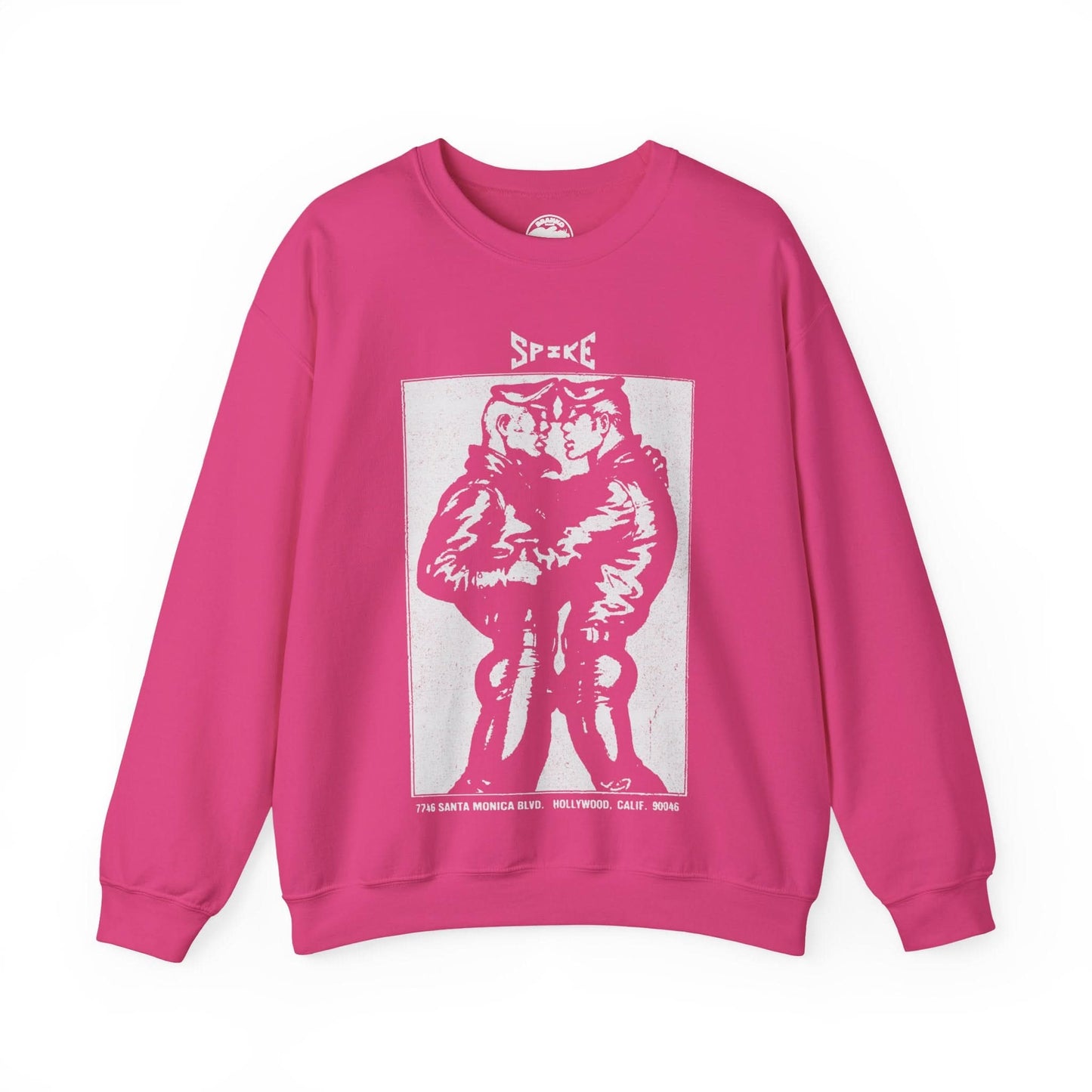 The Spike Sweatshirt (West Hollywood Leather Bar/1978-2009/Vintage Effect)
