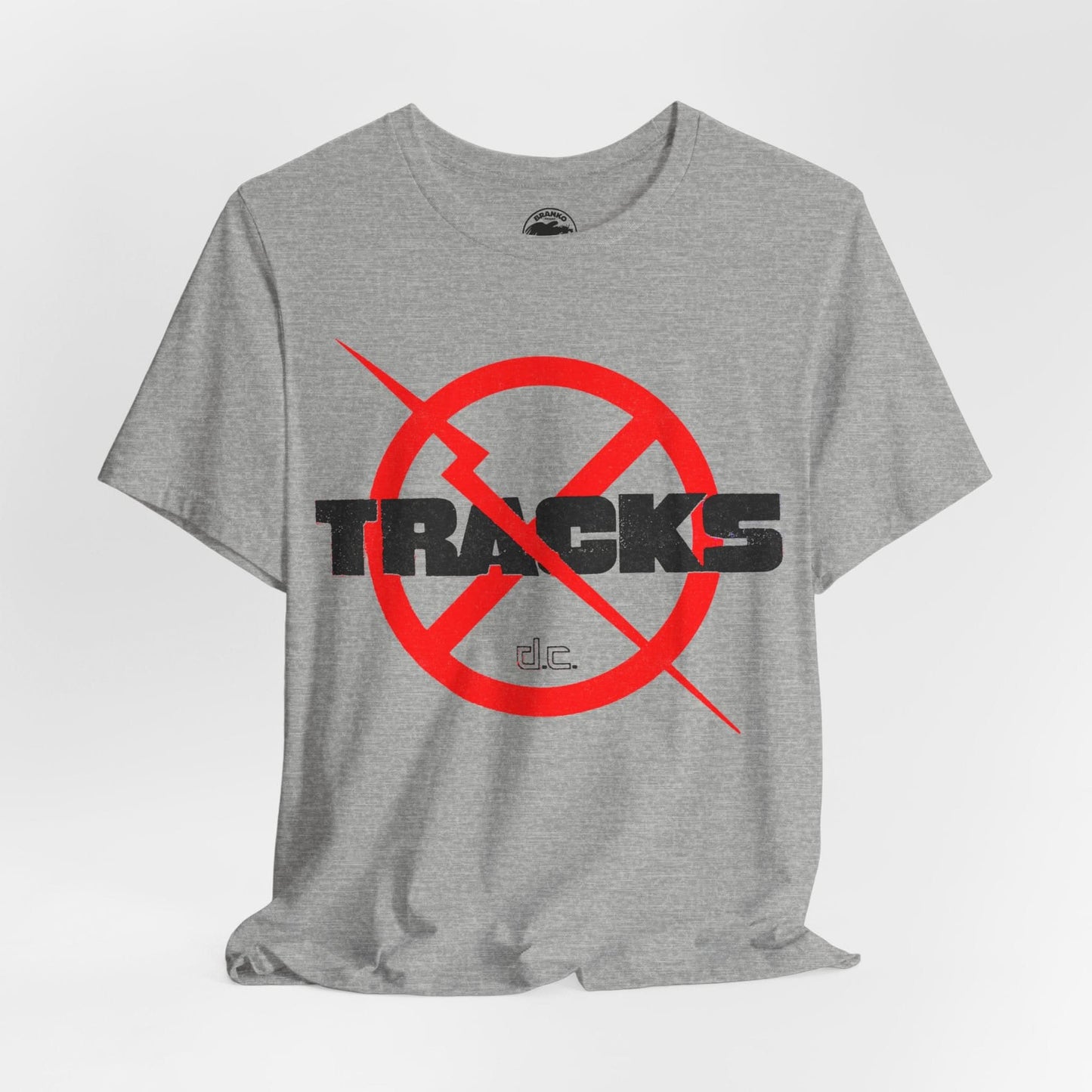 Tracks D.C. (Washington D.C. Gay Club/1984-1999/Logo with Vintage Print Effect)