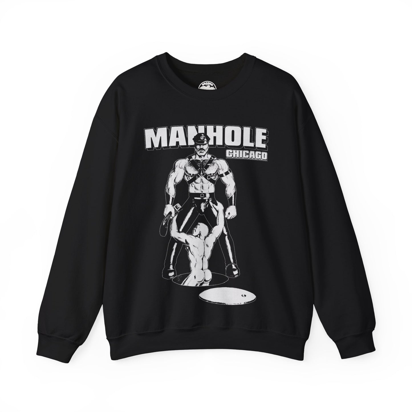 Manhole Chicago Sweatshirt (Chicago Leather Bar 70's and 80's)