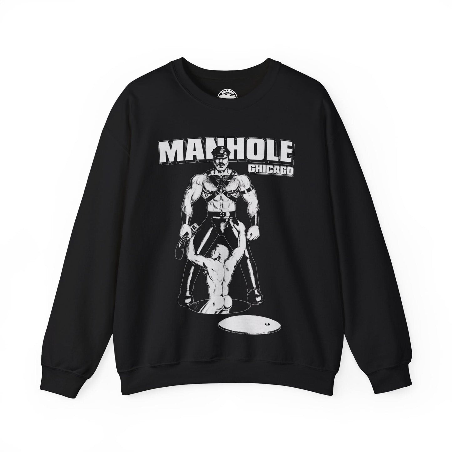 Manhole Chicago Sweatshirt (Chicago Leather Bar 70's and 80's)