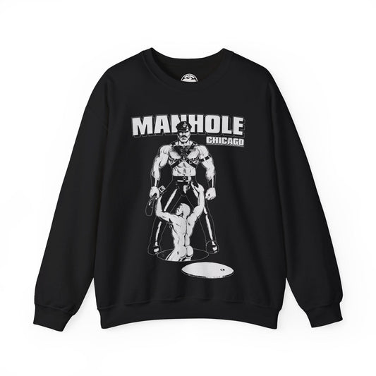 Manhole Chicago Sweatshirt (Chicago Leather Bar 70's and 80's)