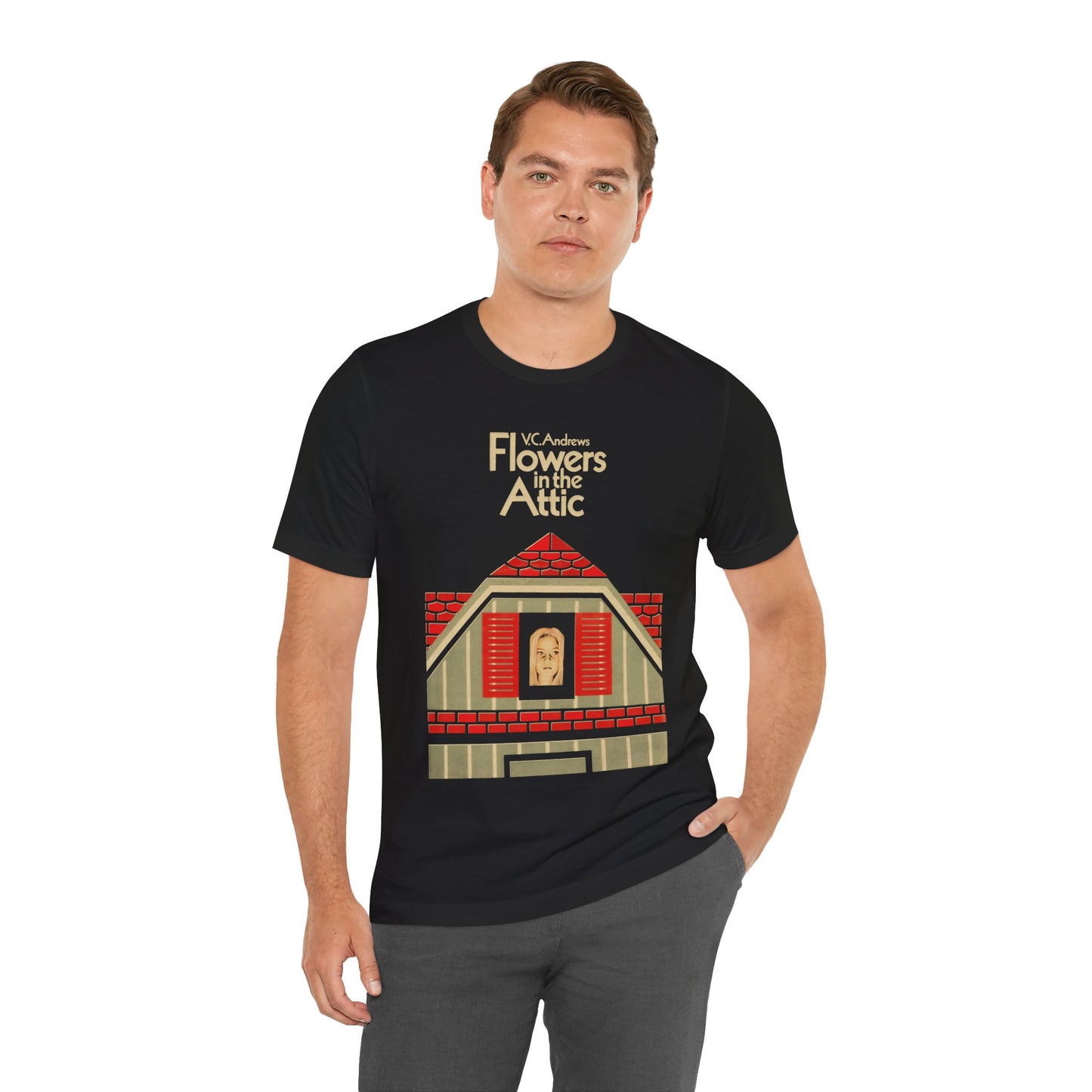Flowers in the Attic (1st Edition Cover Art/V.C. Andrews/Milton Charles/Gillian Hills/Flowers in the Attic Shirt)