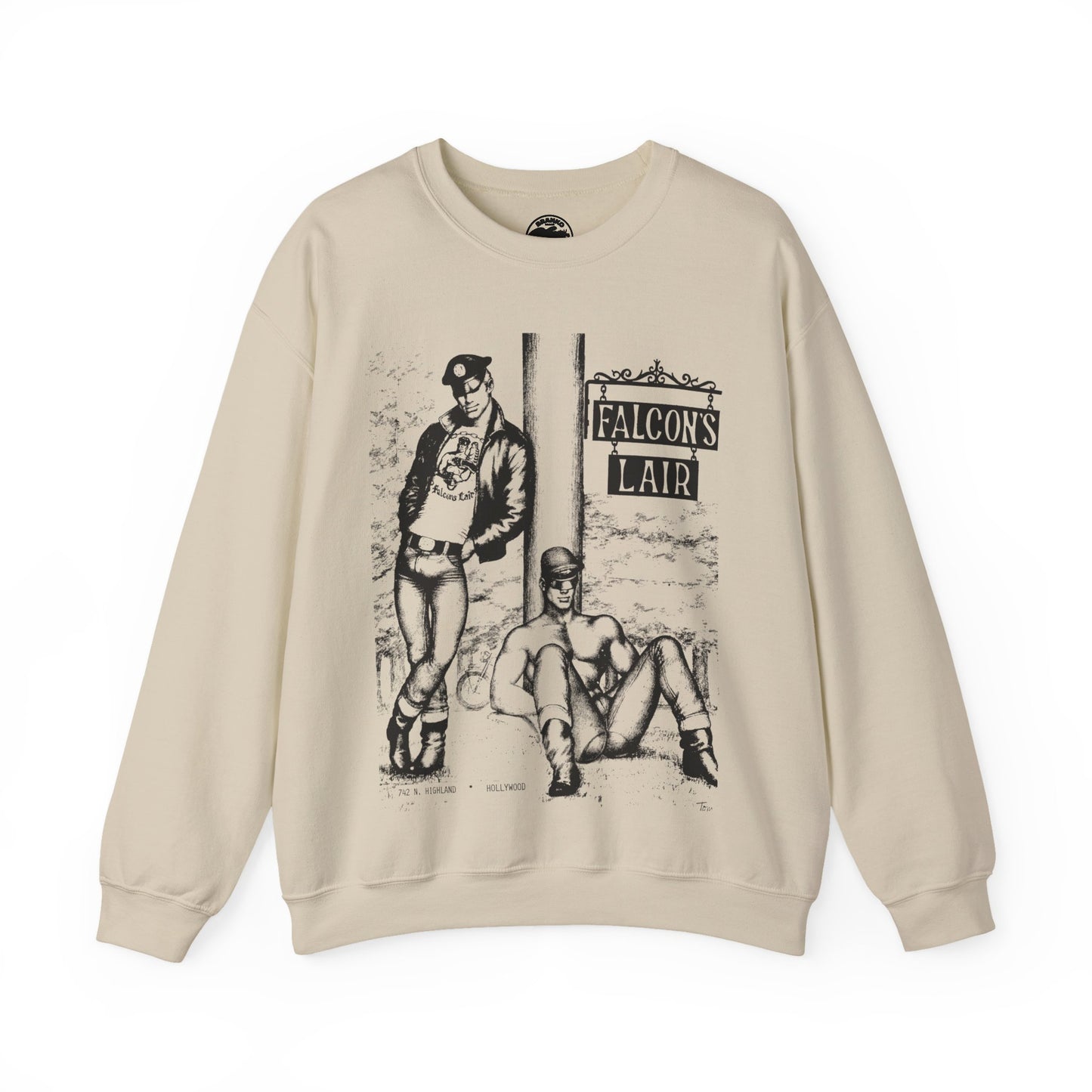 Falcon's Lair Sweatshirt (Hollywood Leather Bar 60's to 80's)