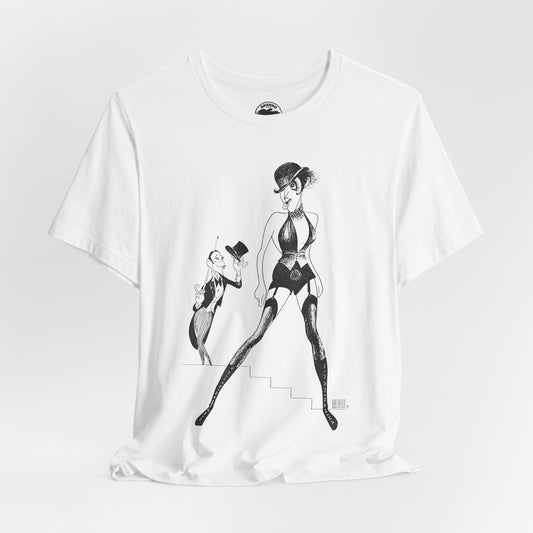 Cabaret (Al Hirschfeld Sketch of Liza Minnelli and Joel Grey/Liza Minnelli shirt)