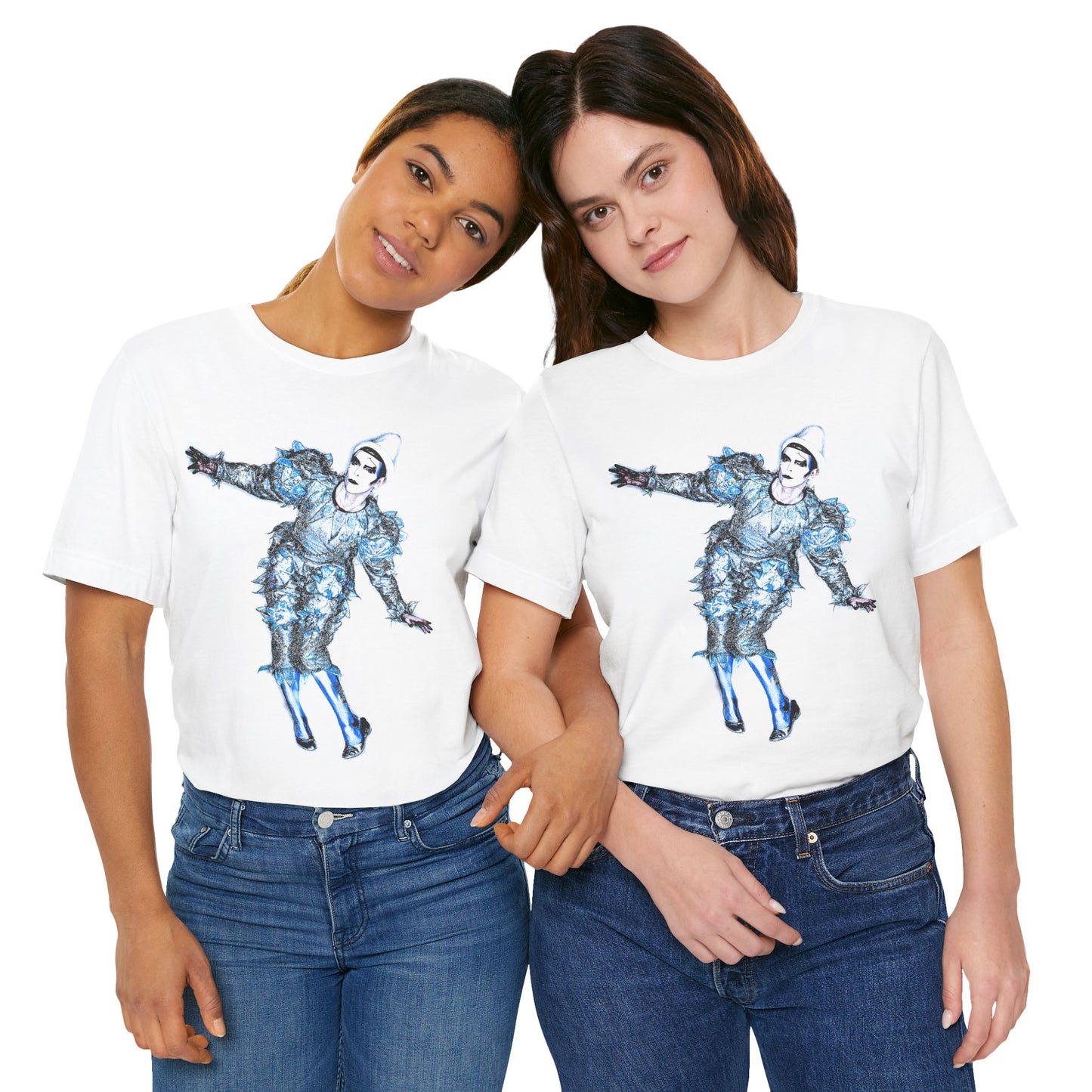 David Bowie (Scary Monsters Blue Clown/David Bowie Shirt)