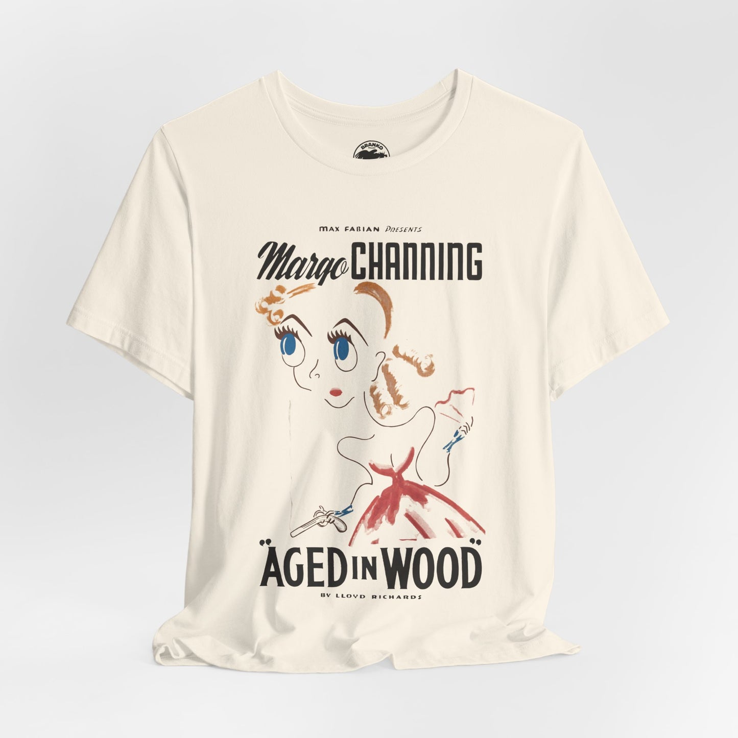 Aged in Wood (Play poster from All About Eve/Bette Davis as Margo Channing)