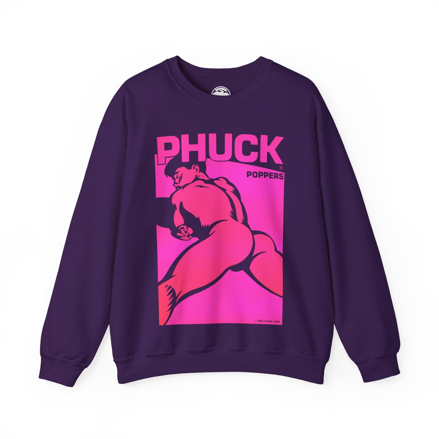 PHUCK Poppers Sweatshirt (1982 Poppers Ad/Gay Poppers Shirt)