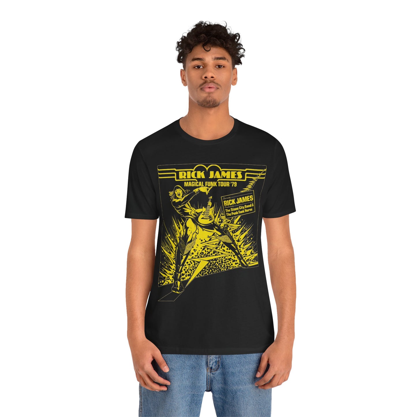 Rick James (Replica 1979 Magical Funk Tour Shirt/Rick James Tour Shirt)
