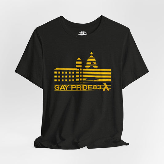 DC Gay Pride 1983 (Replica Washington D.C. Pride Shirt)