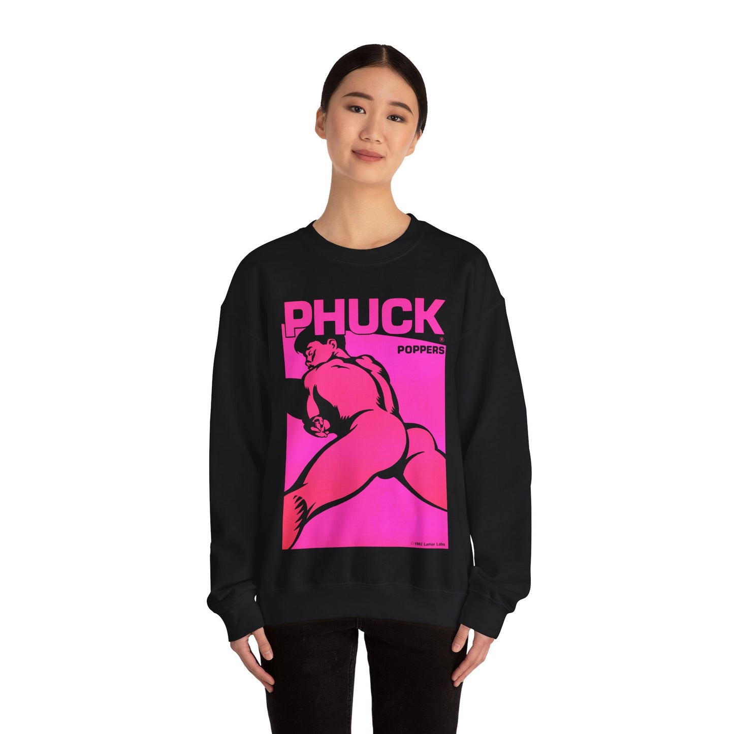 PHUCK Poppers Sweatshirt (1982 Poppers Ad/Gay Poppers Shirt)