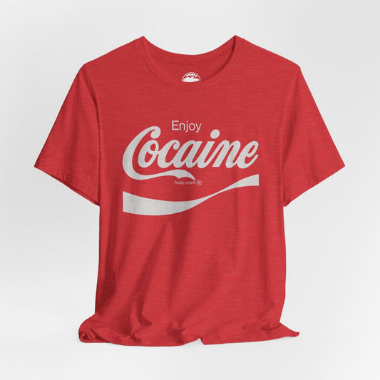 Enjoy Cocaine (Replica 70's Counter Culture Drug Shirt/Cocaine Shirt)