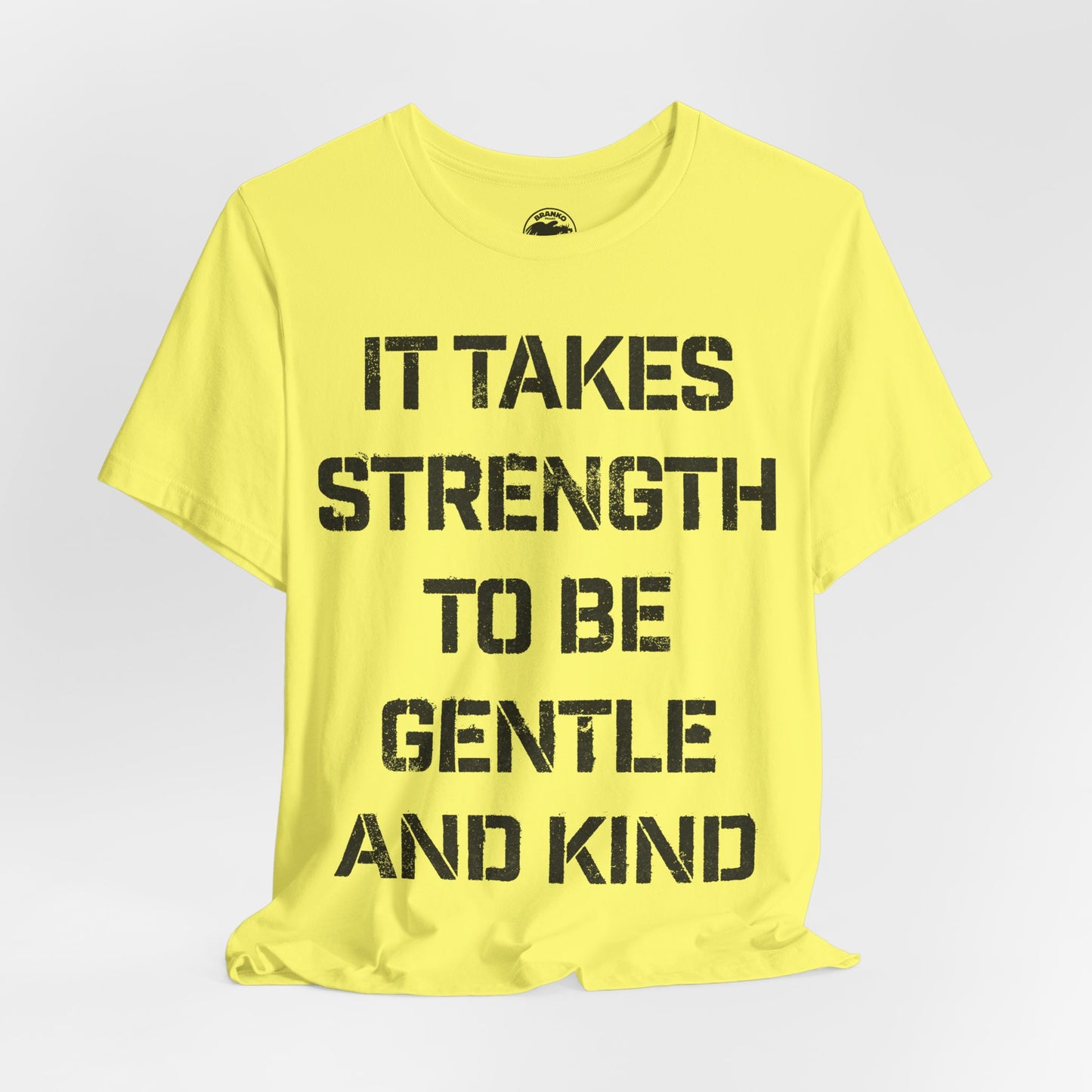It Takes Strength To Be Gentle and Kind (The Smiths I Know It's Over Lyrics/Morrissey Lyric Shirt)
