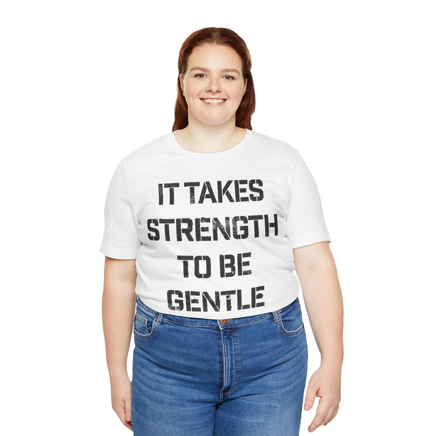 It Takes Strength To Be Gentle and Kind (The Smiths I Know It's Over Lyrics/Morrissey Lyric Shirt)