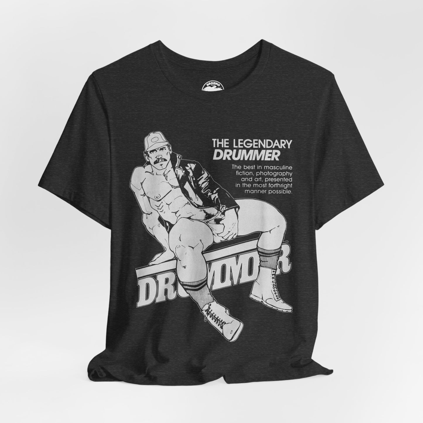 Drummer Magazine (Early 80's Replica Promo Tee)