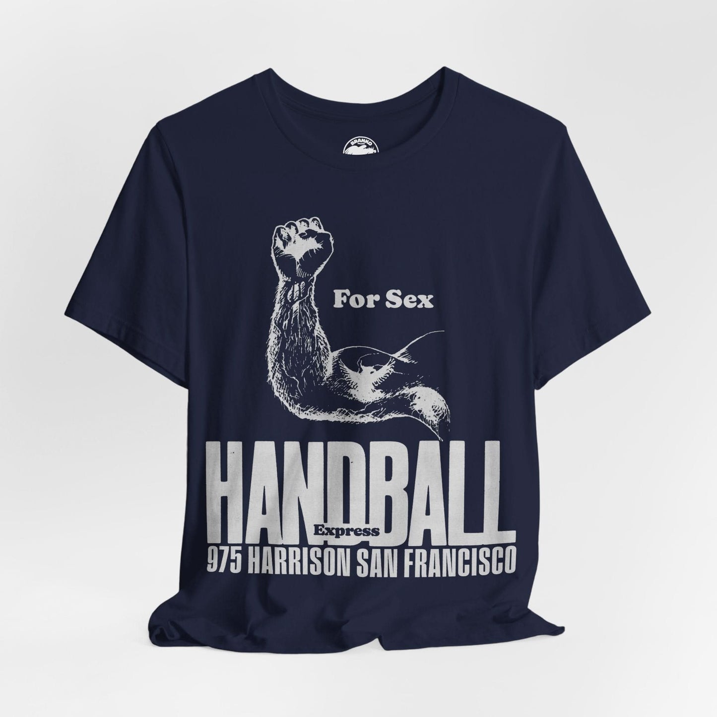 Handball Express Logo (San Francisco Gay Bathhouse and Sex Club/70's and 80's)