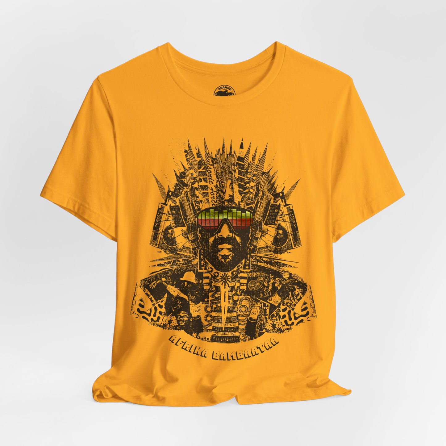 Afrika Bambaataa (Oversized Street Art Graphic/Montage/Afrika Bambaataa Shirt)