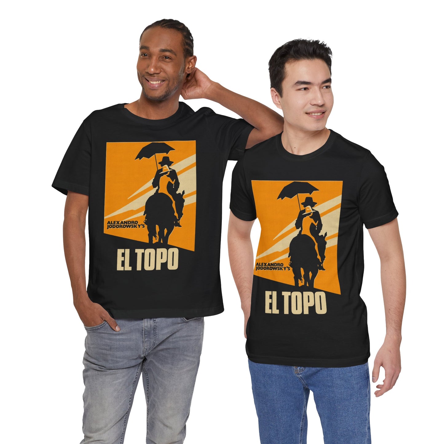 El Topo (Graphic with Vintage Print Effect/Alejandro Jodorowsky El Topo Shirt)