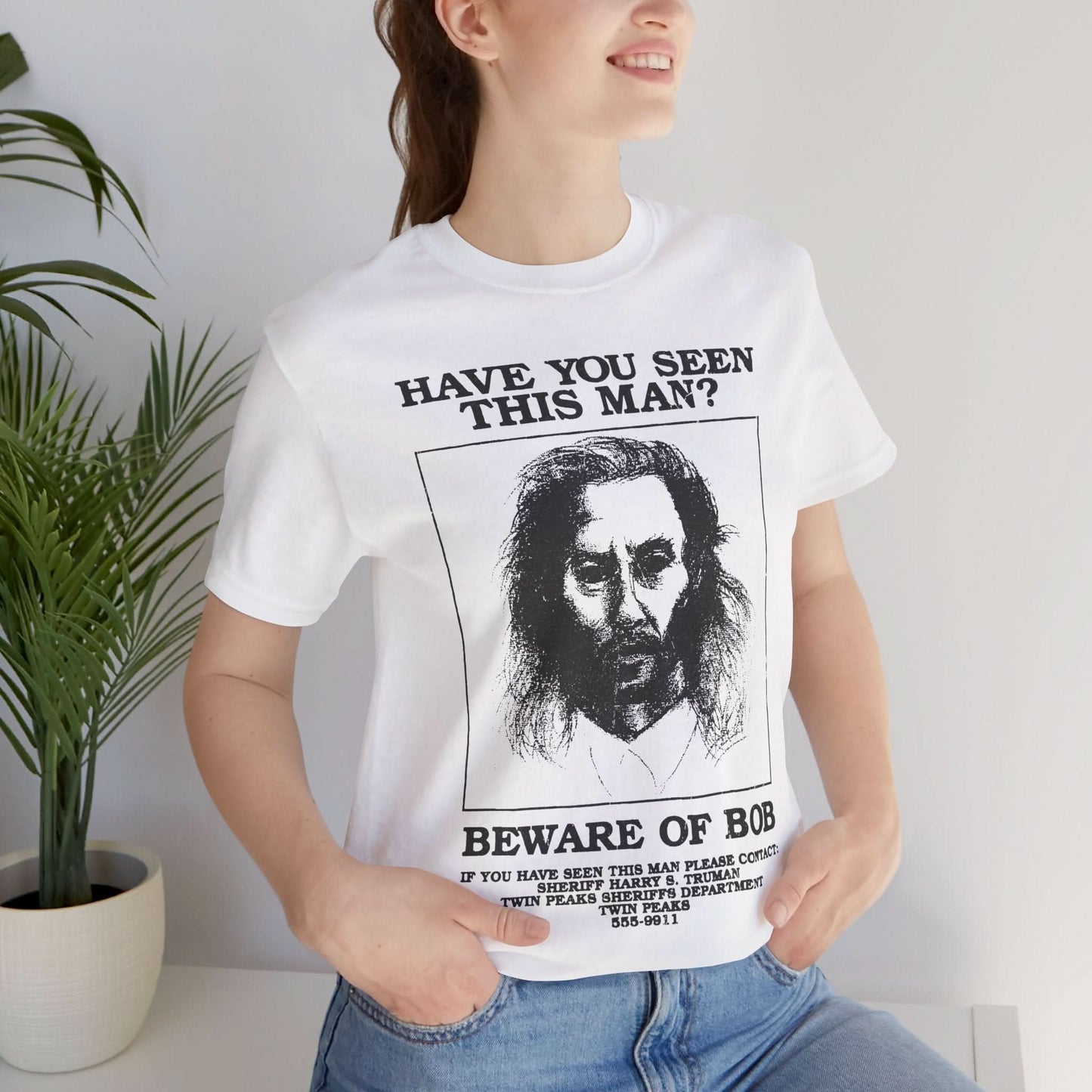 Twin Peaks (Beware of Bob Flyer/Have You Seen This Man?/From Original Flyer Used on Screen/Twin Peaks/David Lynch/Frank Silva)