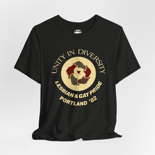 1982 Portland Lesbian and Gay Pride (Replica Promo Shirt/Pride Month)