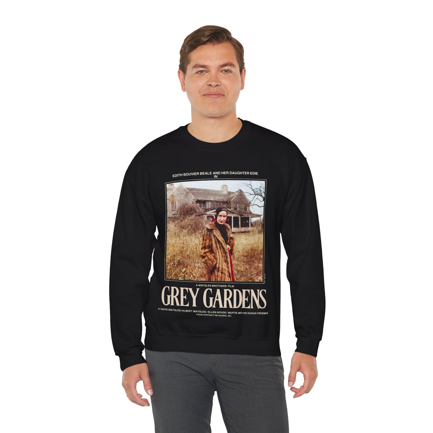 Grey Gardens Sweatshirt (1975 Promo/Edie/Edith Bouvier Beale)