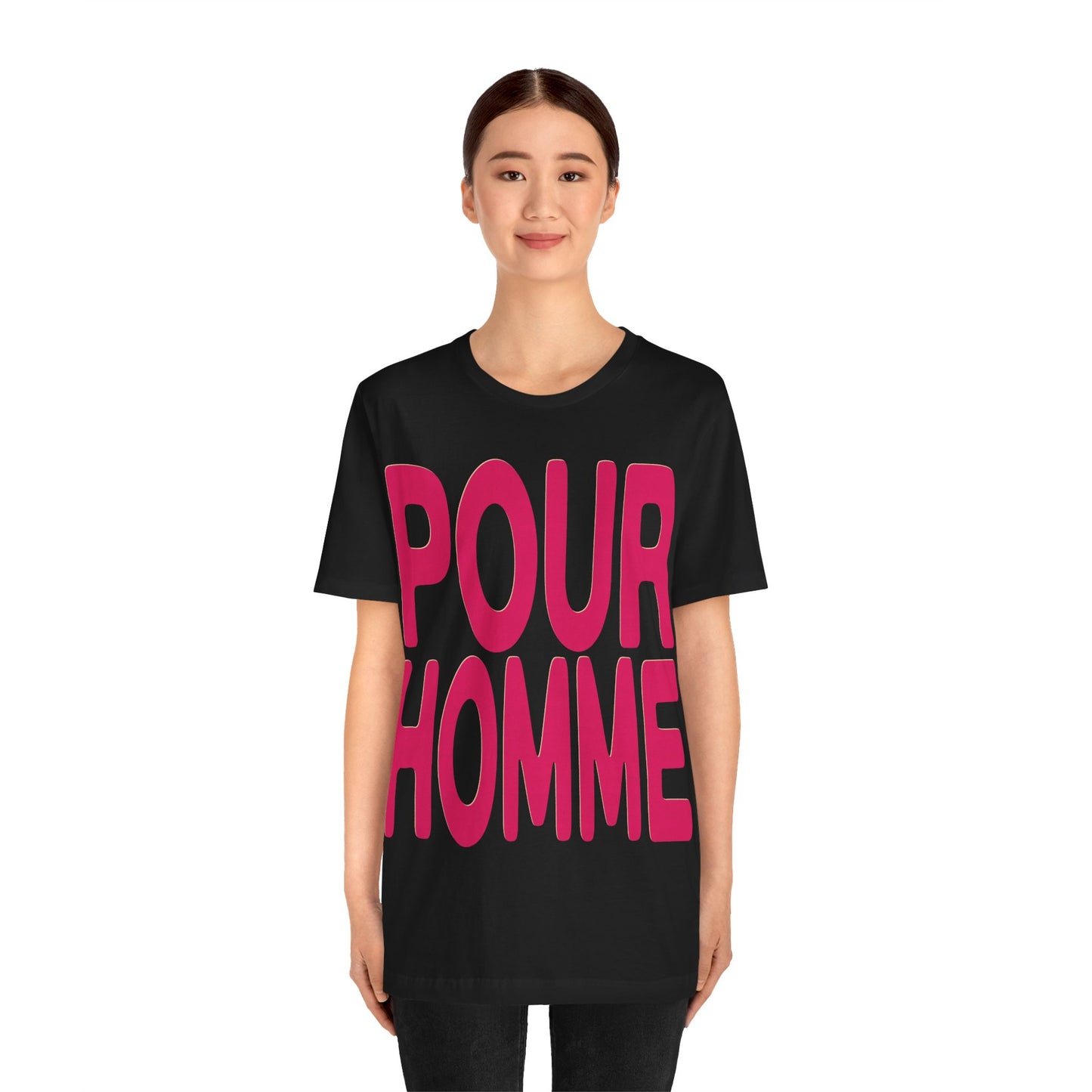 Pour Homme (Oversized Graphic/Gay Pride Shirt)