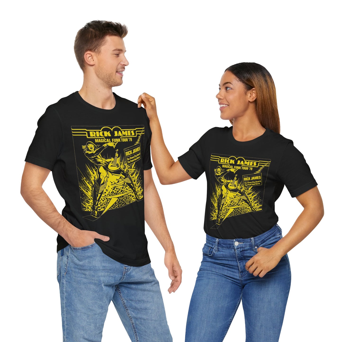 Rick James (Replica 1979 Magical Funk Tour Shirt/Rick James Tour Shirt)