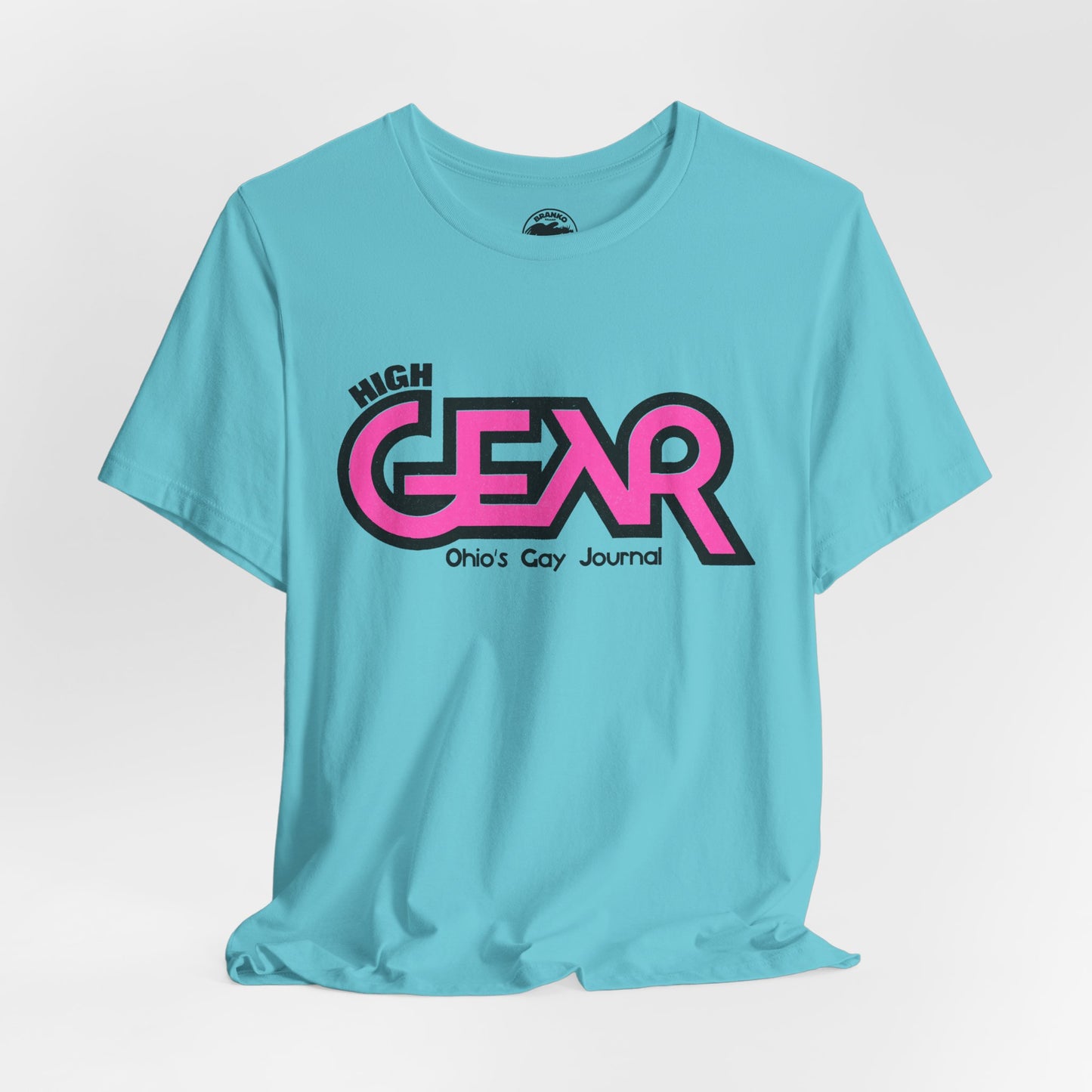 High Gear (Replica 70's Promo Shirt/Ohio Gay Newspaper/1975-1992)