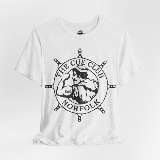 The Cue Club (Norfolk Gay Bar 1971-1996/Logo with Vintage Effect)