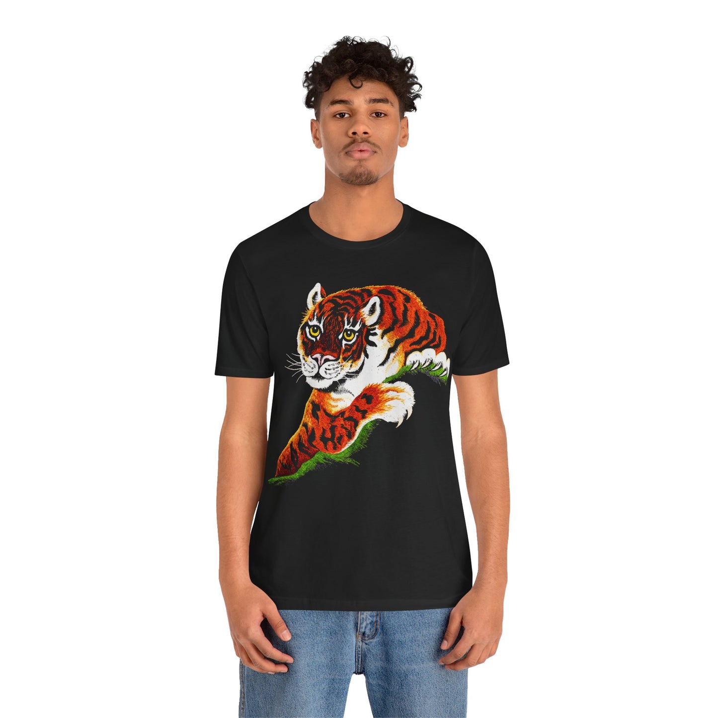 Rocky II Tiger (Tiger from Rocky Balboa's Jacket in Rocky II/Stallone Rocky/Rocky Balboa Tiger Jacket)