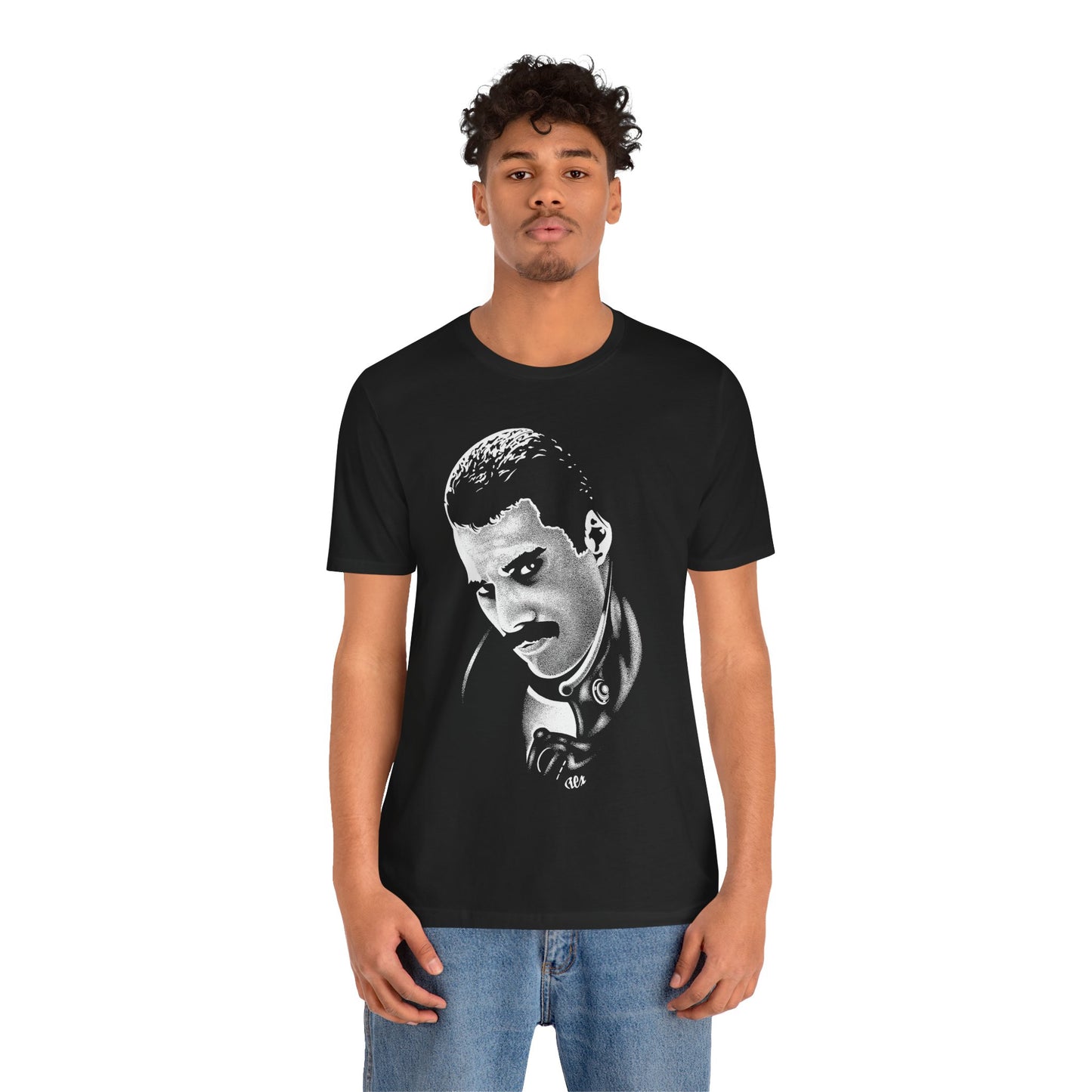 Freddie Mercury(Portrait by Rex/Freddie Mercury Queen/Gay Leather)
