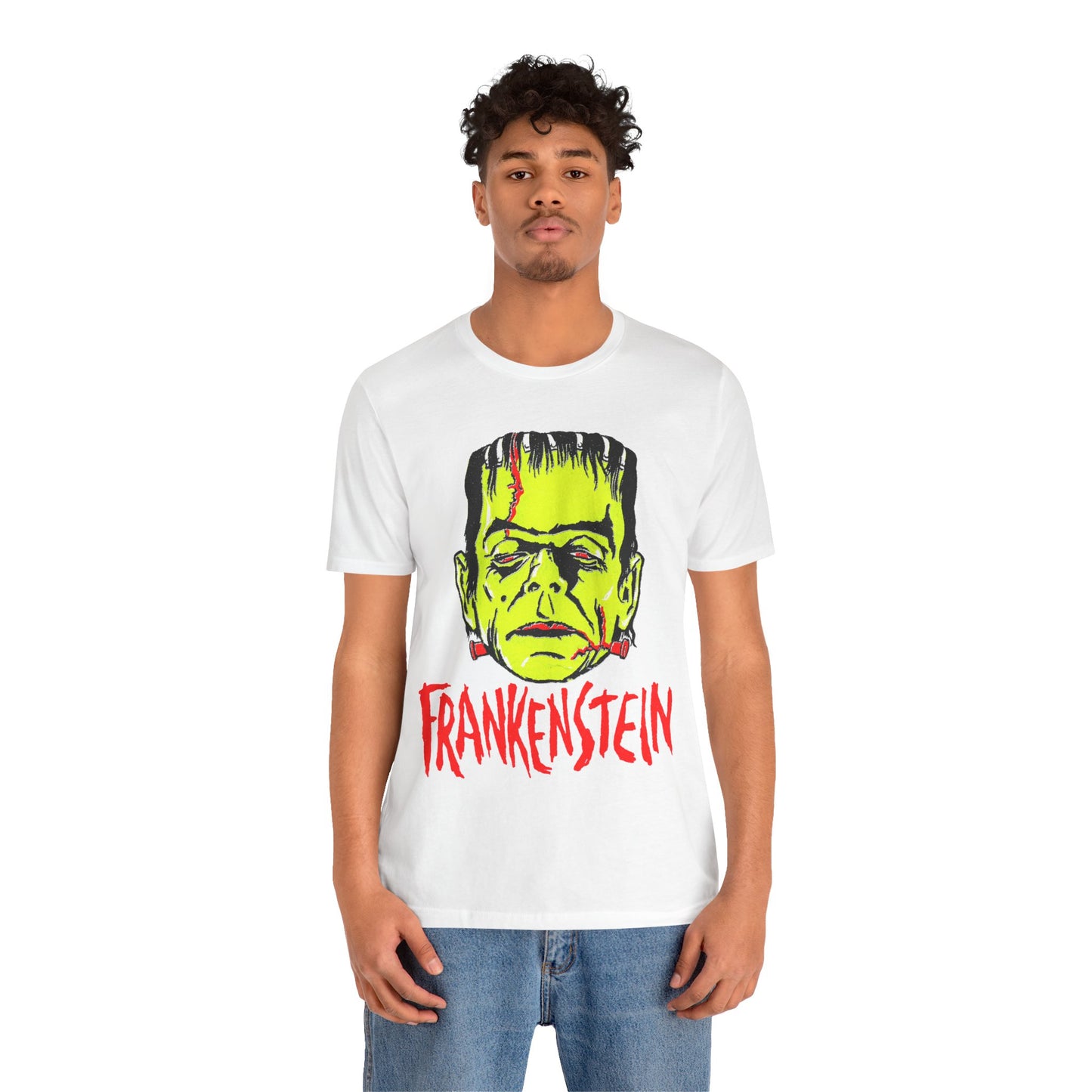 Frankenstein (Replica Late 50's Iron On Design/Frankenstein Shirt)