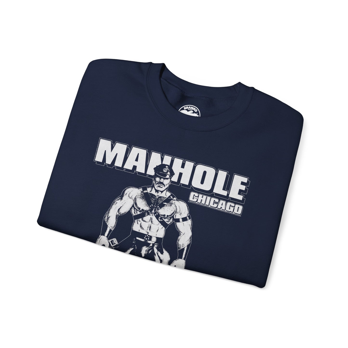 Manhole Chicago Sweatshirt (Chicago Leather Bar 70's and 80's)