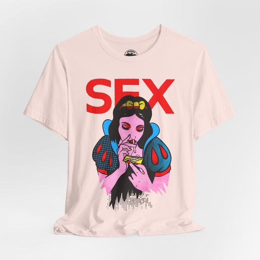 Snow White Cocaine (Replica Seditionaries Shirt/Vivienne Westwood & Malcolm McLaren Sex Shop)
