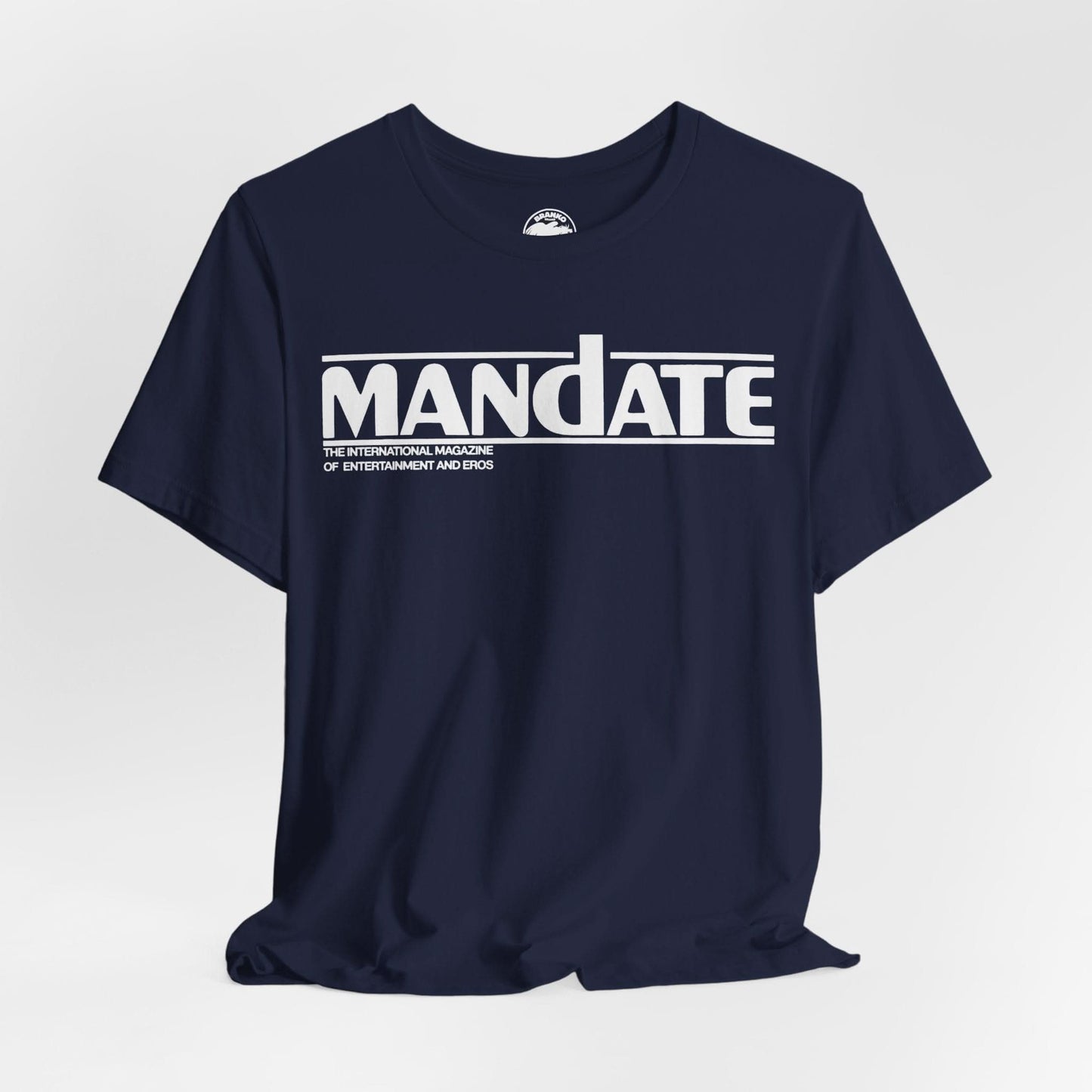 Mandate Magazine Logo (70's and early 80's Logo/Published between 1975 and 2009/Monthly Gay Adult Magazine)