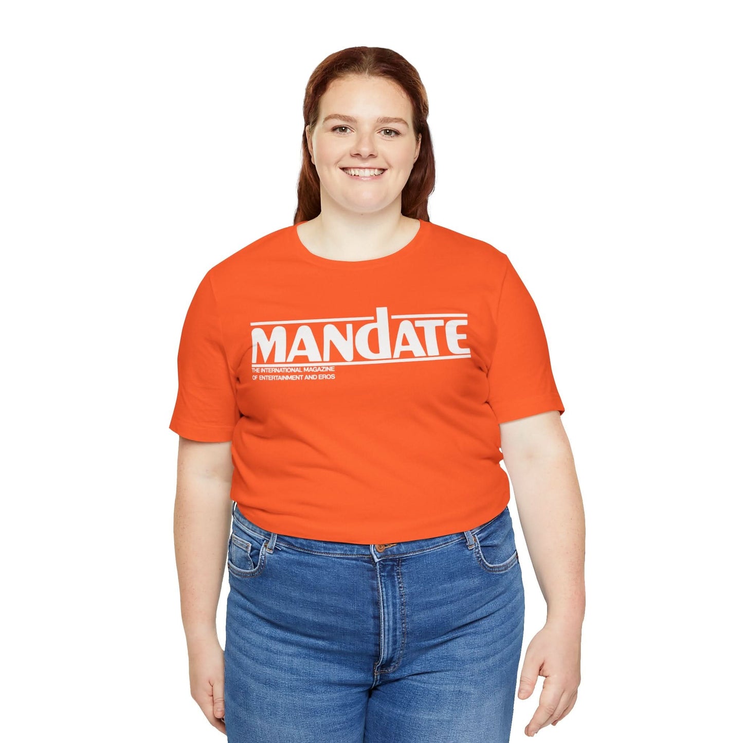 Mandate Magazine Logo (70's and early 80's Logo/Published between 1975 and 2009/Monthly Gay Adult Magazine)