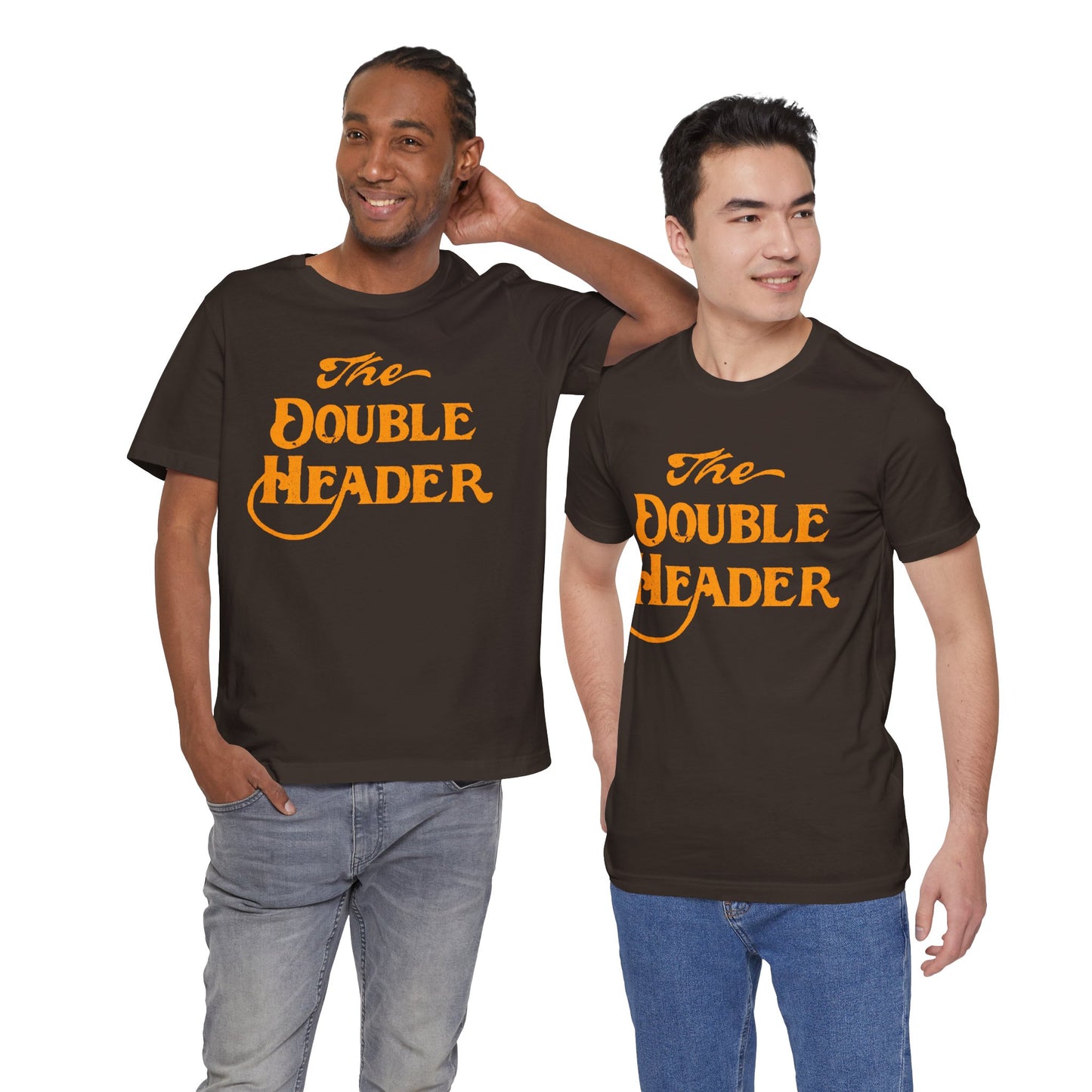 The Double Header (Historic Seattle Gay Bar/1934-2015/Logo with Vintage Print Effect)