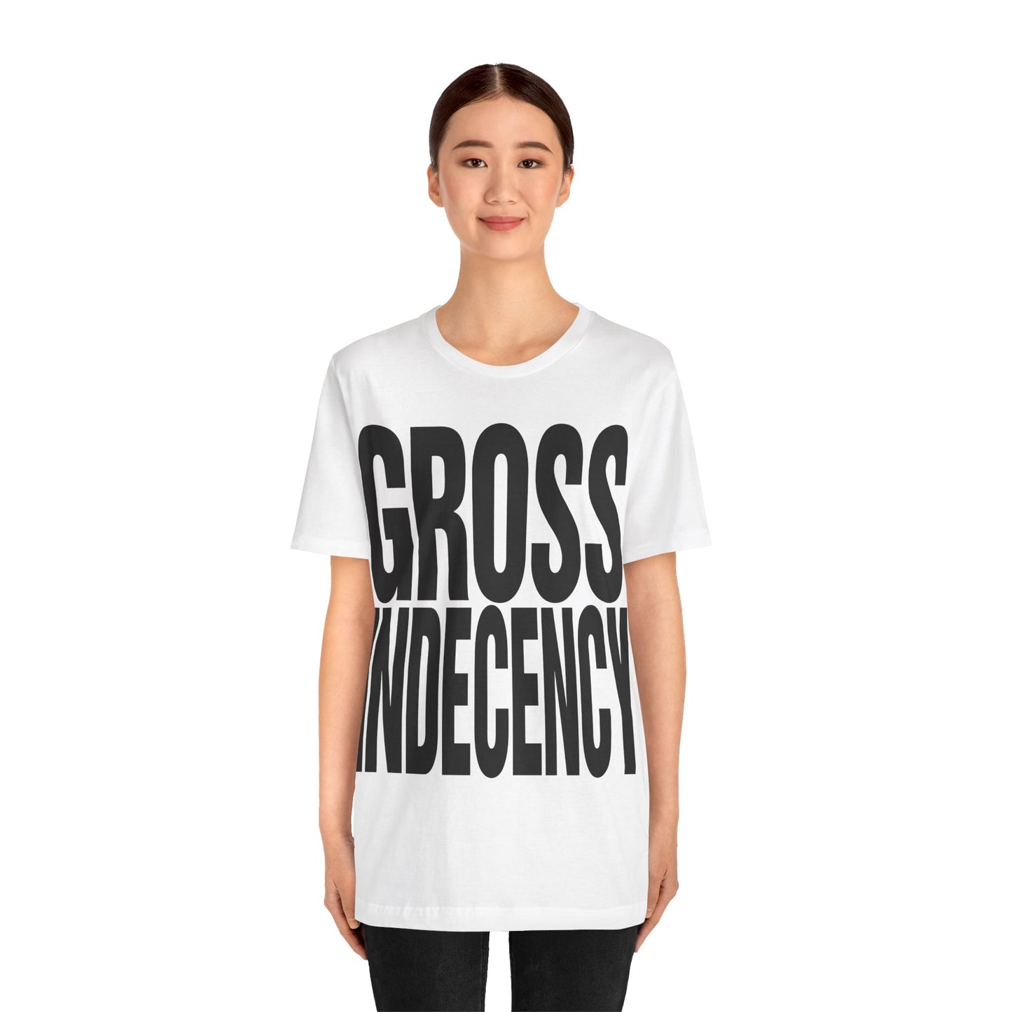 Gross Indecency (Katharine Hamnett Style Oversized Graphic)
