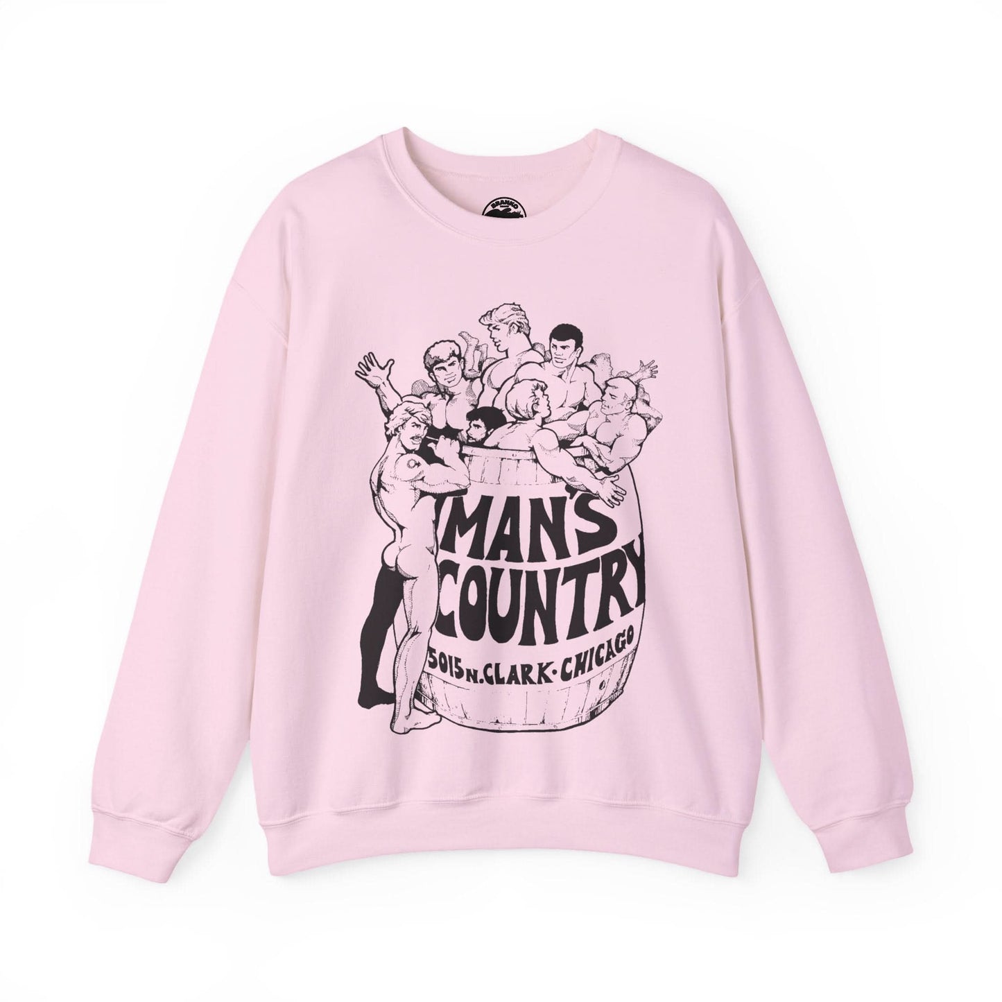 Man's Country Sweatshirt (Chicago Bathhouse 1973-2017)
