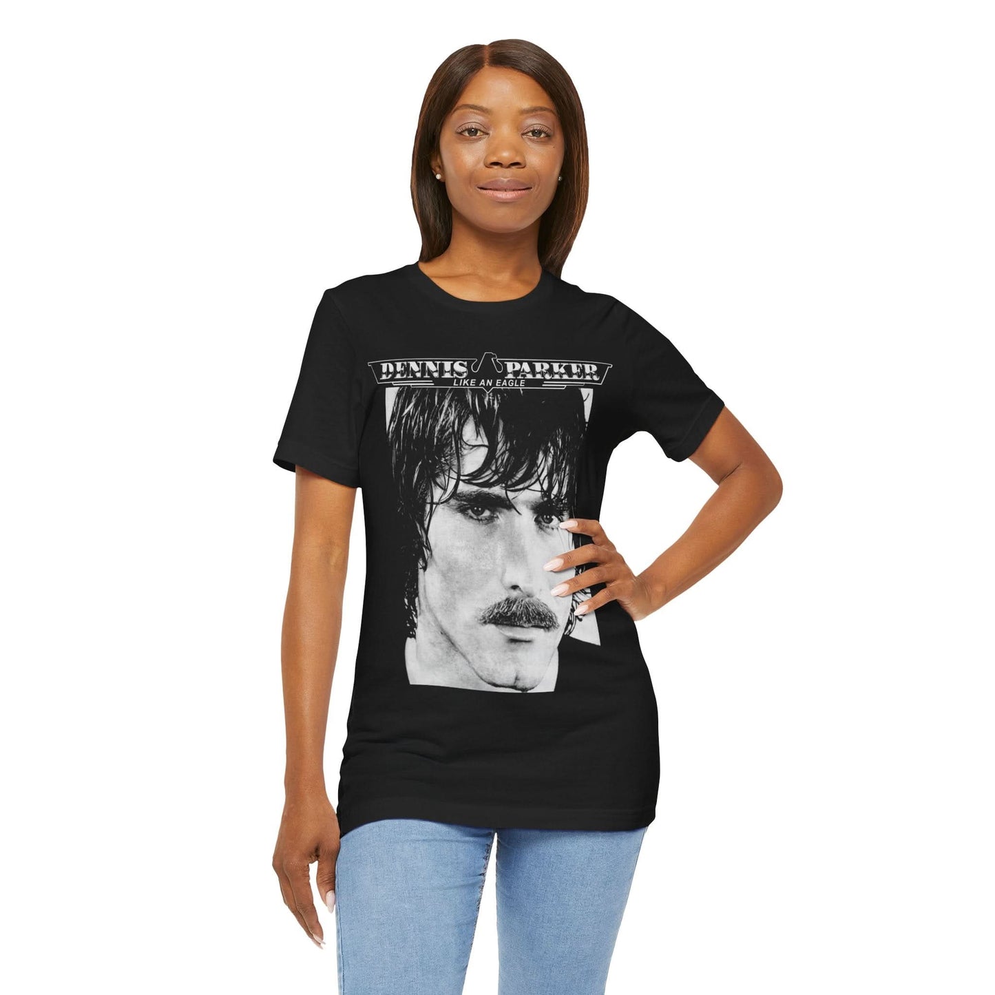 Dennis Parker (Like an Eagle/Replica Promo Shirt/Dennis Parker shirt/Casablanca Rrecords)