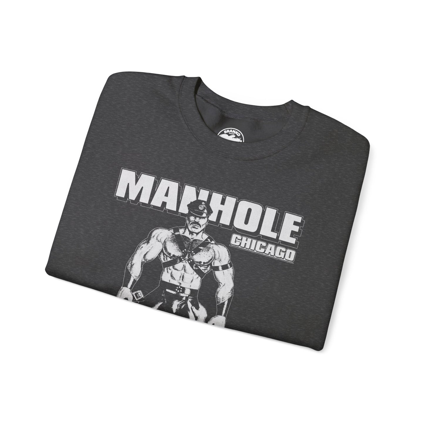 Manhole Chicago Sweatshirt (Chicago Leather Bar 70's and 80's)