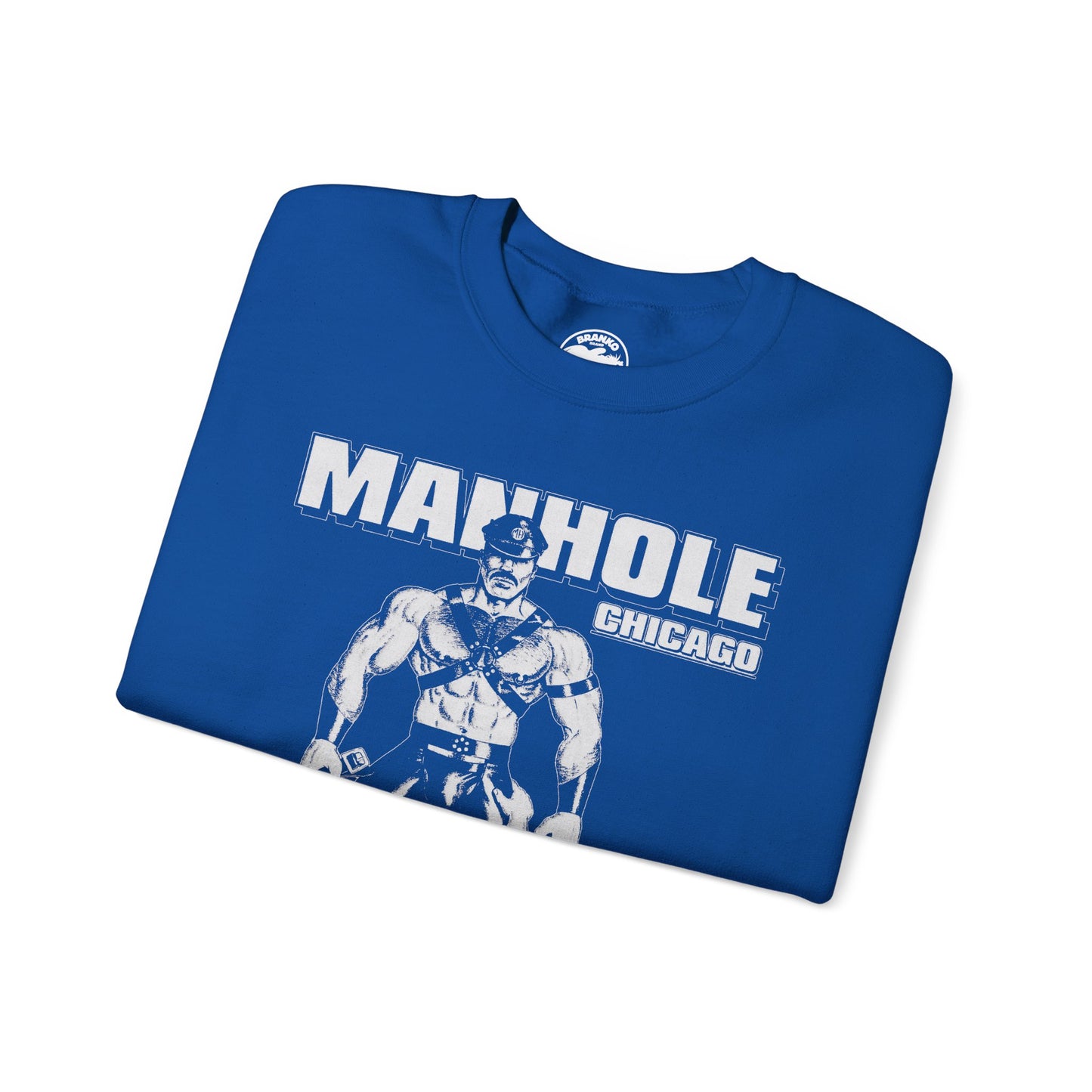 Manhole Chicago Sweatshirt (Chicago Leather Bar 70's and 80's)