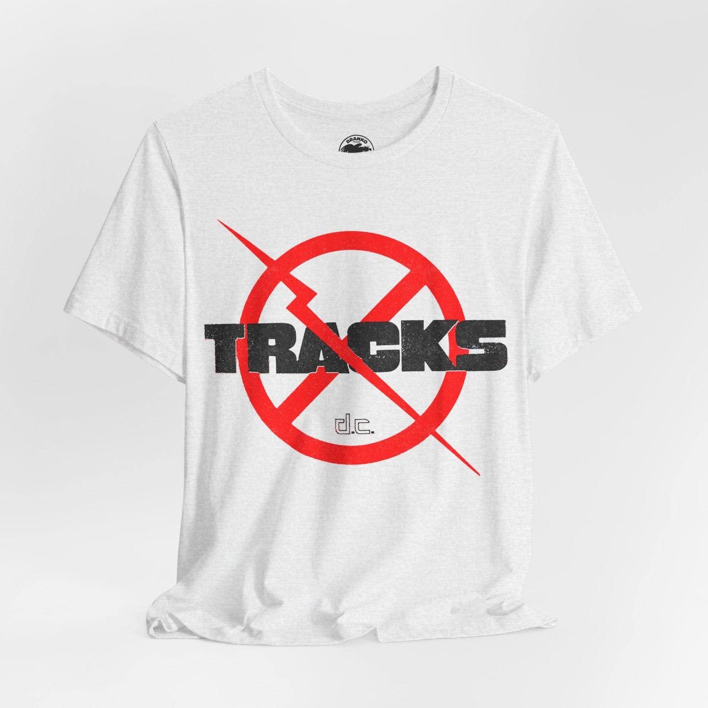 Tracks D.C. (Washington D.C. Gay Club/1984-1999/Logo with Vintage Print Effect)