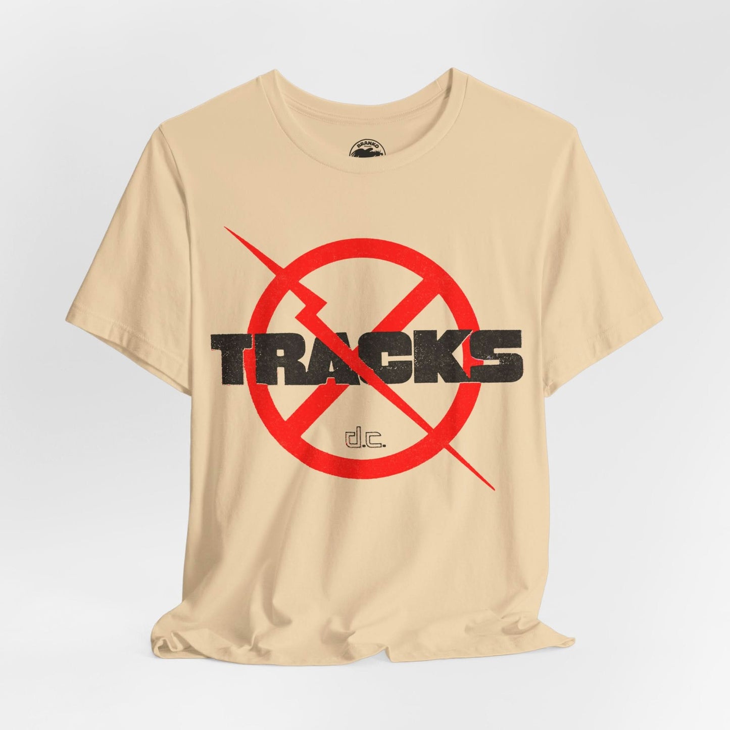 Tracks D.C. (Washington D.C. Gay Club/1984-1999/Logo with Vintage Print Effect)