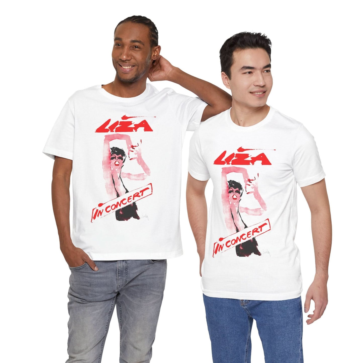Liza Minelli (Liza in Concert/Replica Late 70's Tour Shirt)