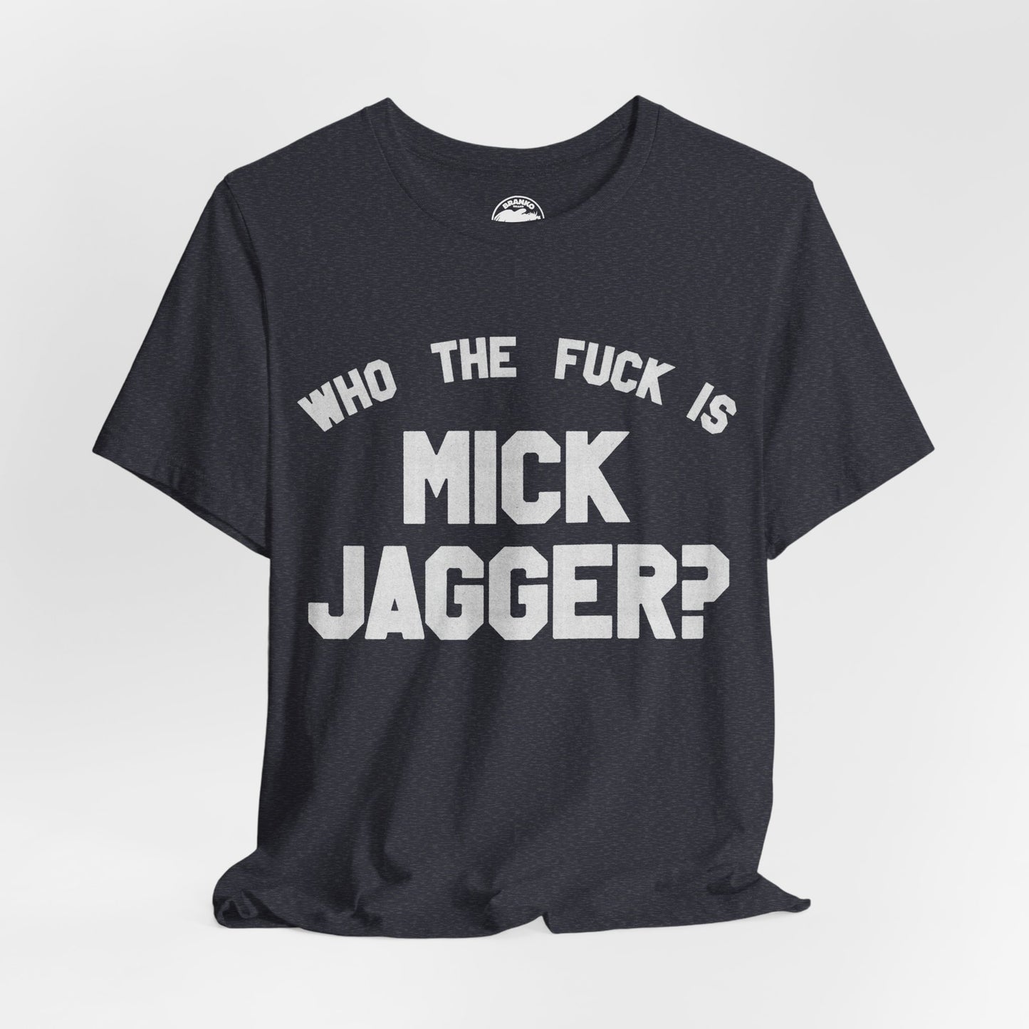 Who the Fuck is Mick Jagger? (Replica 1975 Keith Richards Tour of the Americas Shirt)
