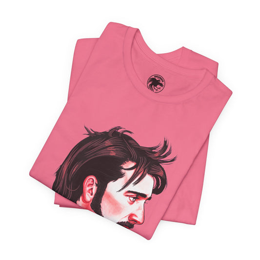 H.I. "Hi" McDunnough (Nicolas Cage/Raising Arizona/Graphic Profile with Vintage Print Effect))