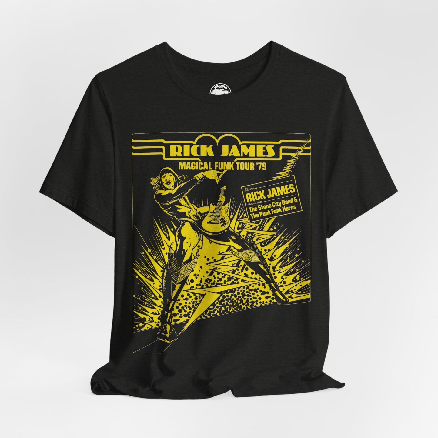 Rick James (Replica 1979 Magical Funk Tour Shirt/Rick James Tour Shirt)
