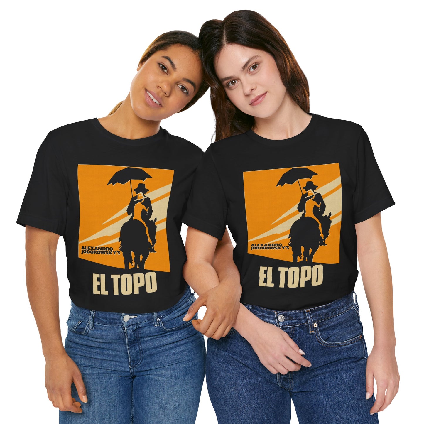 El Topo (Graphic with Vintage Print Effect/Alejandro Jodorowsky El Topo Shirt)